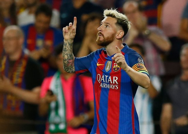 Con otro hat-trick de Messi, el Barcelona humilló con un 7-0 al Celtic