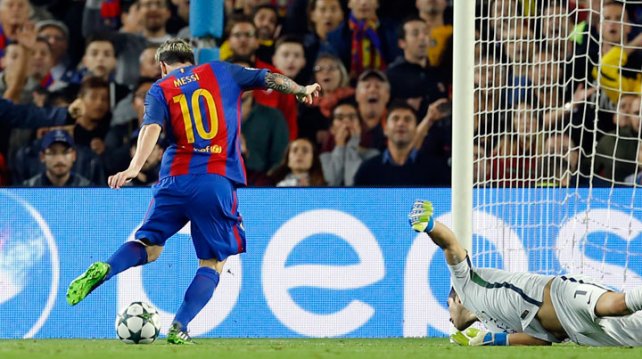 Un Messi estelar metiò 3 goles, diò una asistencia y le regalò un penal a Neymar