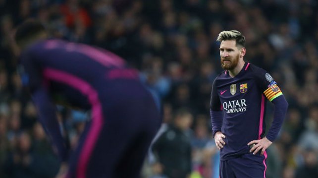 Messi marcò el primero pero el Manchester City lo diò vuelta y goleó al Barcelona