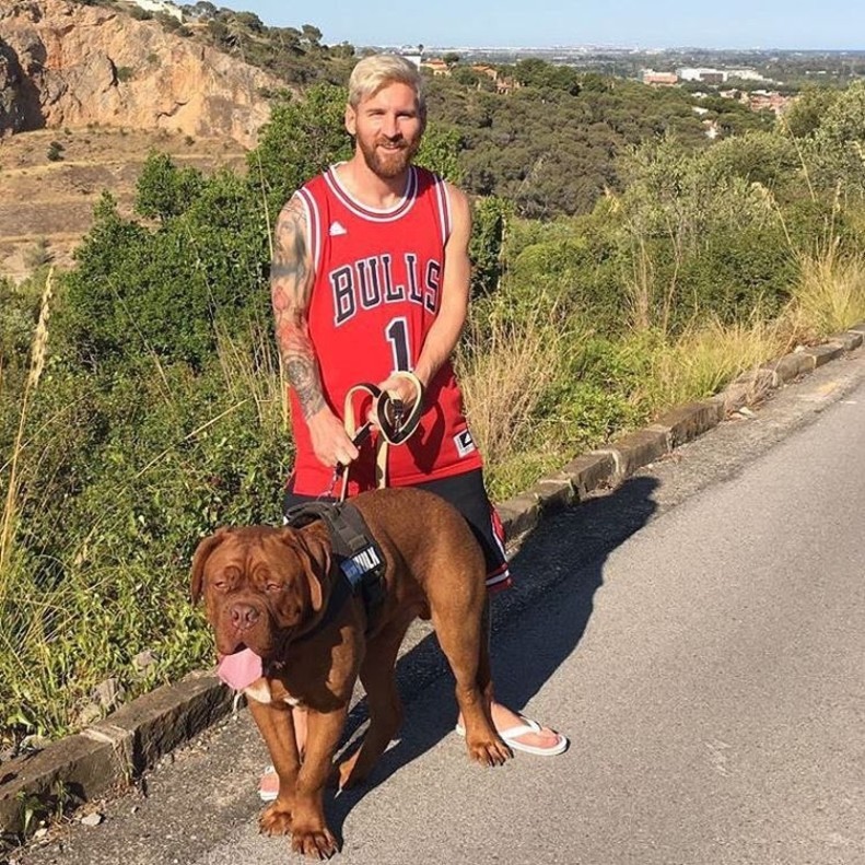 La raza del perro de Messi: dogo de Burdeos