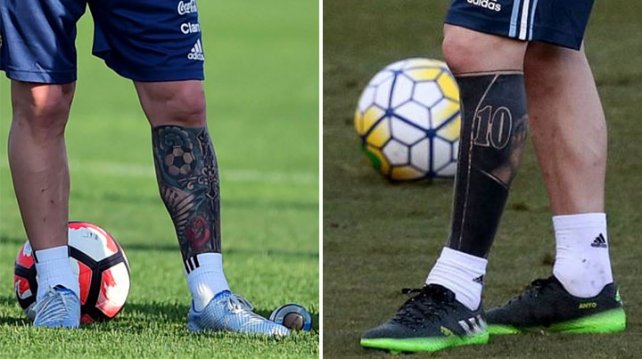 ¡Es humano! Messi se arrepintió de su enorme tatuaje y mirá lo que hizo